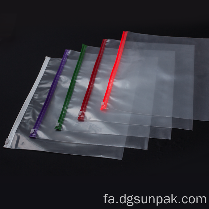 کیسه های زیپ لاک سفارشی لباس شفاف